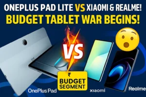 Read more about the article Can OnePlus Pad Lite Compete with Xiaomi and Realme in the Budget Tablet Segment?