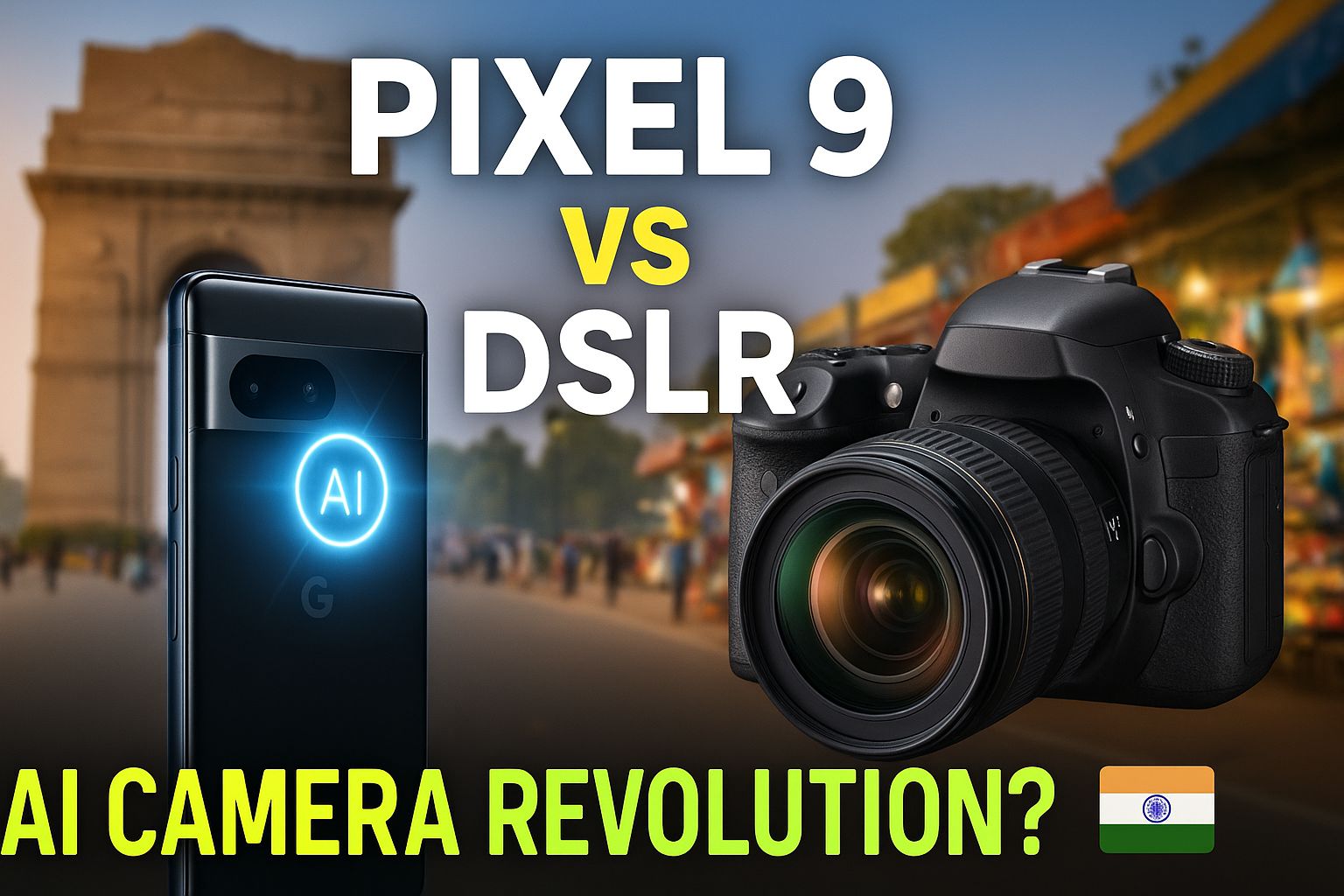 You are currently viewing Google Pixel 9’s AI Camera: DSLR Killer for India?