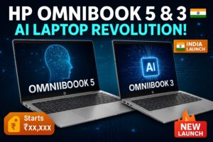 Read more about the article HP OmniBook 5 & 3 AI Laptops: India Launch, Price & Specs