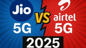 Read more about the article Jio vs Airtel 5G 2025: Speed, Coverage, Plans Compared