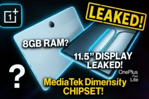 Read more about the article OnePlus Pad Lite Leak Reveals Stunning Display, Powerful Chipset & RAM Details!