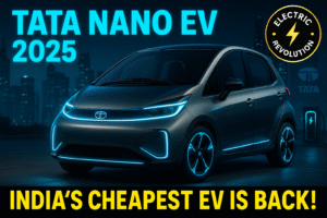 Read more about the article Tata Nano EV 2025: India’s Most Affordable Electric Car Is Back with a Modern Twist!