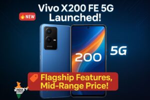 Read more about the article Vivo X200 FE 5G Launched in India: Flagship Features at a Mid-Range Price!