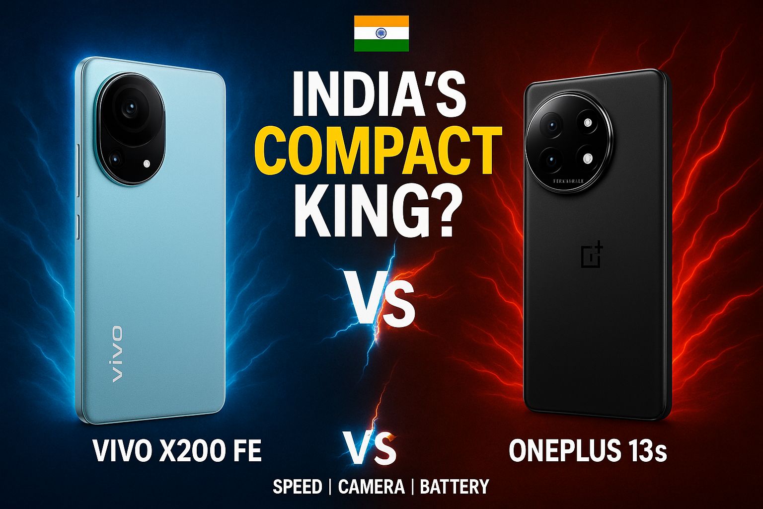 You are currently viewing Vivo X200 FE vs OnePlus 13s: Which Compact Flagship Rules India?